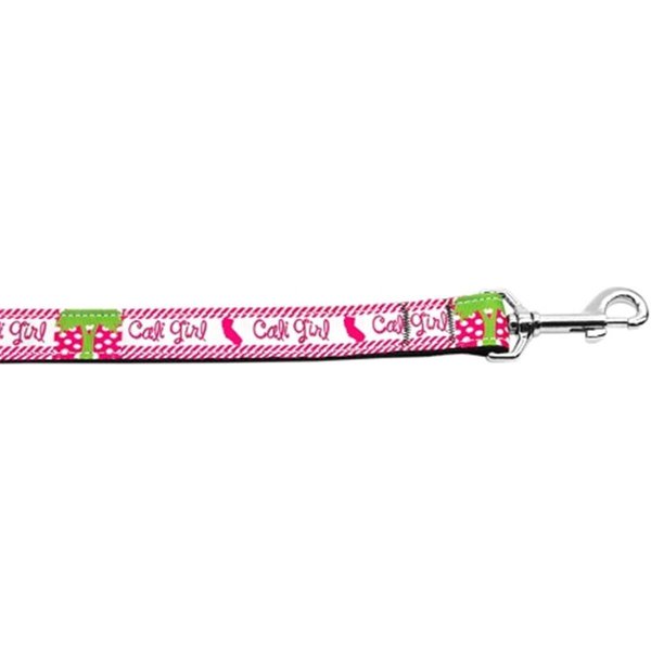 Mirage Pet Products Cali Girl Nylon Dog Leash0.63 in. x 6 ft. 125-142 5806